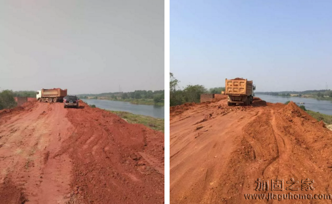 大堤除險(xiǎn)加固土方全線(xiàn)到位中