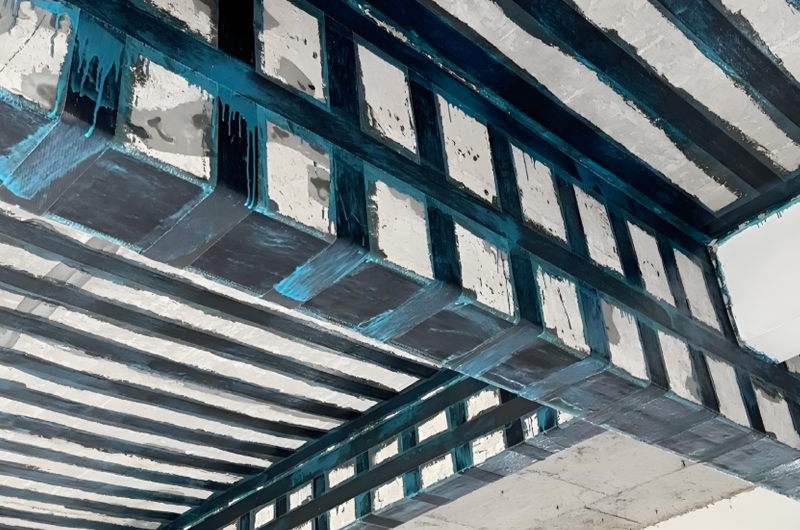 碳纖維梁底加固