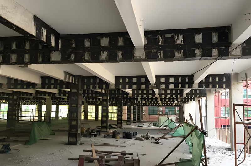 廠房梁板柱結(jié)構(gòu)加固